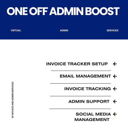 One Off Admin Boost - 4 Hour Session