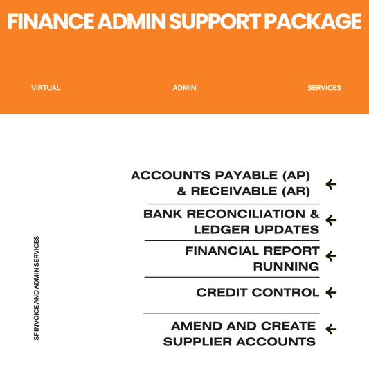 Finance Admin Support Package